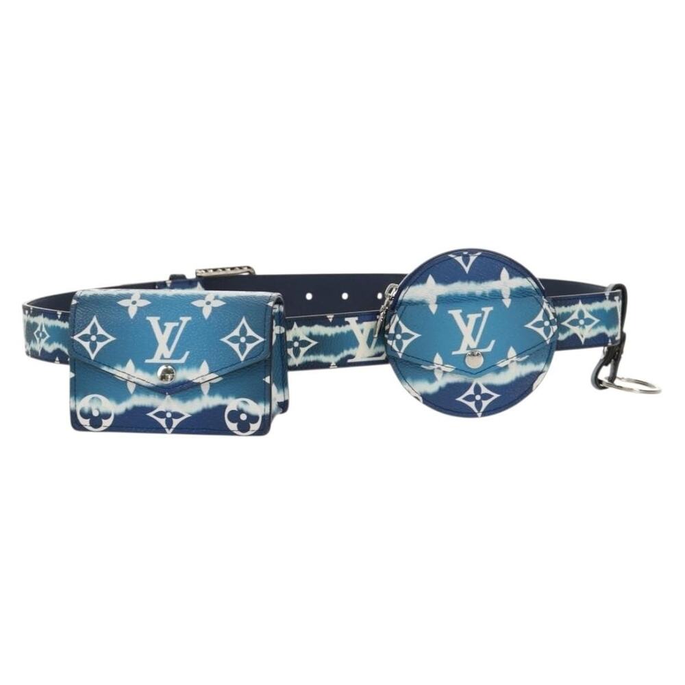 Louis Vuitton Monogram Escal Ceinture Belt Blue
